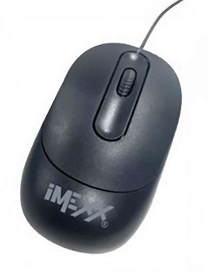 MOUSE USB IMEXX 3D IME-26303 BLACK