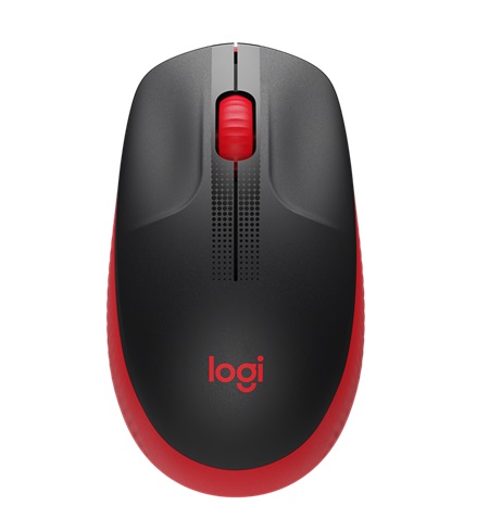 MOUSE INALAMBRICO LOGITECH M190 ROJO 910-005904