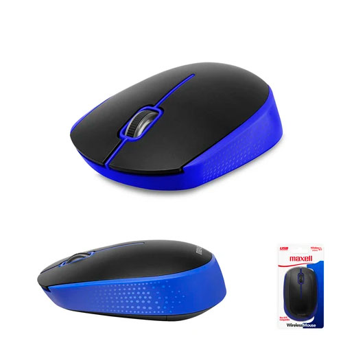 MOUSE WIRELESS MOWL-100 MAXELL BLUE A011827