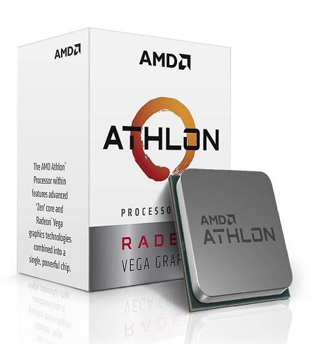 PROCESADOR AMD ATHLON 3000G 3RD 3.5GHZ 2N AM4 YD3000C6FHB