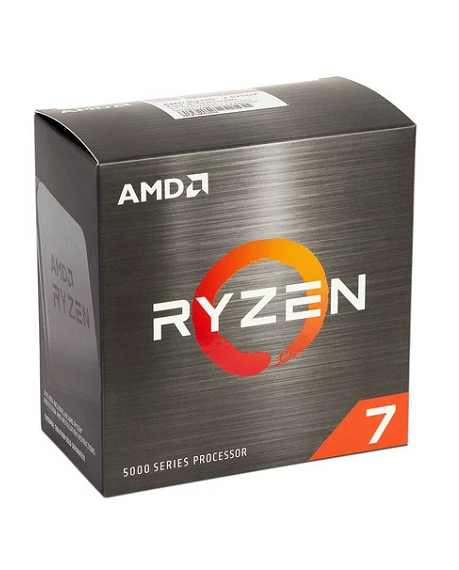 PROCESADOR AMD RYZEN 7 5700X 5TH 3.4 GHz/ 8N AM4/ 100-100000926WOF/ SIN ENFRIADOR 