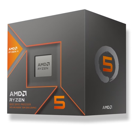 PROCESADOR AMD RYZEN 5 8600G 8TH 4.3 GHZ AM5 100-100001237BOX