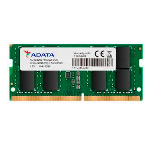 MEMORIA RAM ADATA PREMIER DDR4, 3200MHZ 16GB AD4S320016G22-SGN PC4-25600