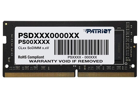 MEMORIA RAM SO-DIMM PATRIOT DDR4/ 3200MHZ/ 16GB/ PSD416G3281S