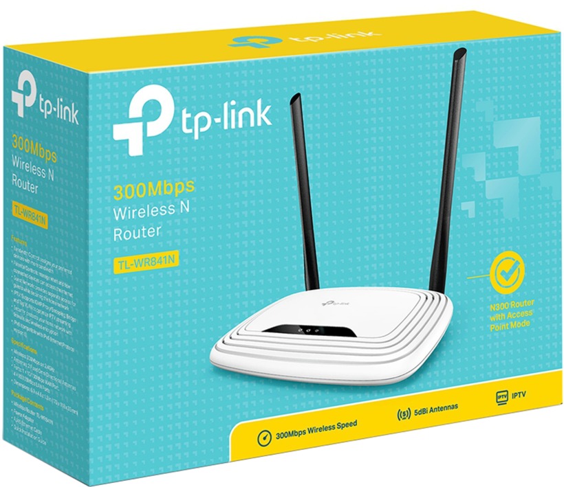 ROUTER TP-LINK TL-WR841N WIRELESS 300MBPS 
