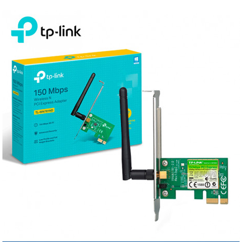 ADAPTADOR INALAMBRICO PCI EXPRESS A 150 Mbps TP-LINK TL-WN781ND	