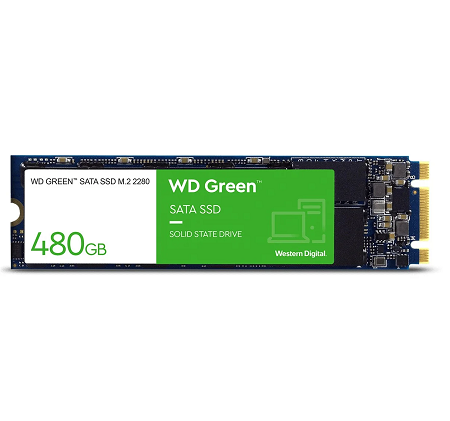 SSD WESTER DIGITAL M.2 GREEN  SATA3 480GB WDS480G3G0B