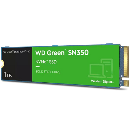 SSD WESTER DIGITAL M.2 GREEN SN350 NVMe 1TB WDS100T2G0C