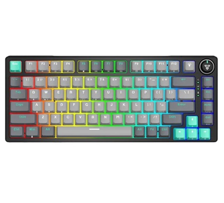 TECLADO MECANICO INALAMBRICO FANTECH MK913 ATOM PRO83 MERCURY