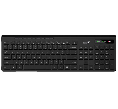 TECLADO INALAMBRICO GENIUS SLIMSTAR KB-7230 SP  BLACK 31310021401