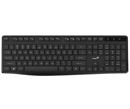 TECLADO INALAMBRICO GENIUS KB-7200 SP BLACK 31320002401