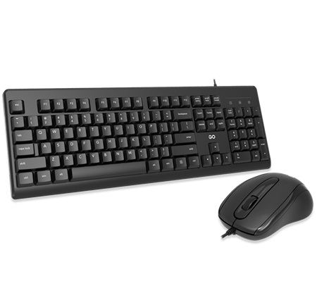 COMBO DE TECLADO Y MOUSE FANTECH USB GO KM-103 BLACK 