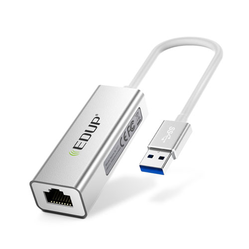 HUB EDUP USB 3.0 A GIGABIT ETHERNET EP-9611 10/100/1000 Mbps