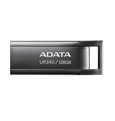MEMORIA USB ADATA METALICA 128GB AROY-UR340-128GBBK