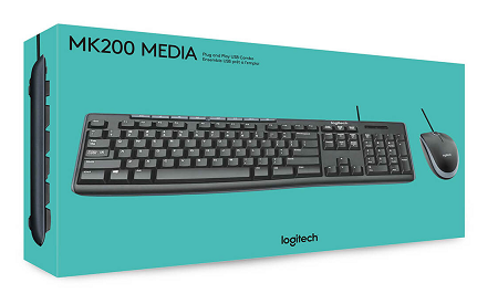 TECLADO Y MOUSE LOGITECH INALAMBRICO SPANISH MK220 920-004430