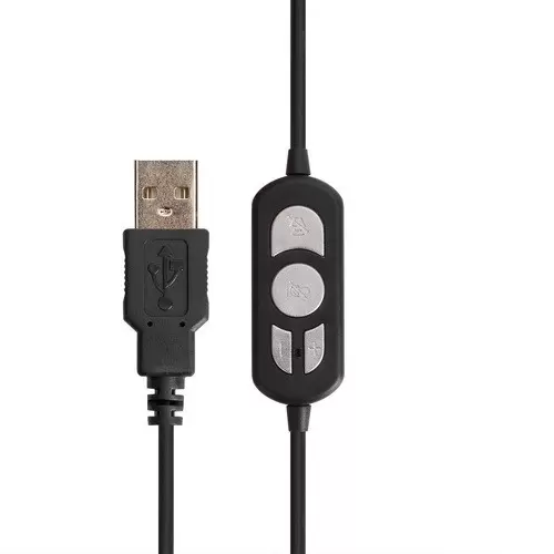 HEADSET USB DE160U VCOM (AURICULAR) 