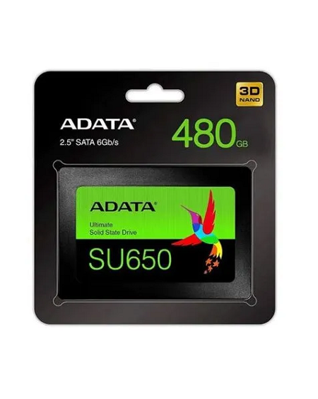 SSD ADATA ULTIMATE SU650, 480GB, SATA III, 2.5 6Gb/s ASU650SS-480GT-R