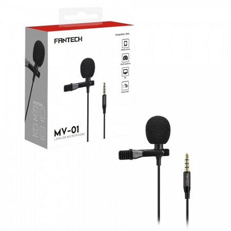 MICROFONO DE TRANSMISION FANTECH MV-01 LAVALIER 