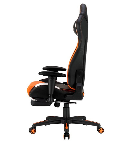 SILLA GAMER NEGRO NARANJA MEETION MT-CHR22