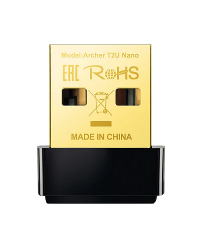 ADAPTADOR USB WIRELESS TP-LINK ARCHER T2U NANO AC600 WIFI