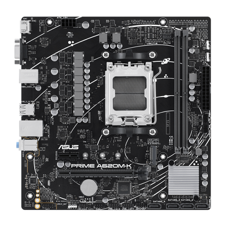 MOTHERBOARD ASUS PRIME A620M-K AM5 DDR5 90MB1F40-M0EAY0