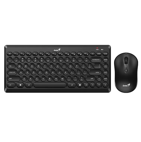 COMBO DE TECLADO Y MOUSE  GENIUS LUXEMATE Q8000 SP BLACK 31340013401