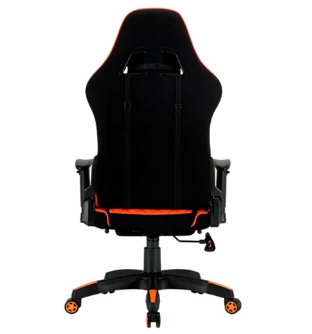 SILLA GAMER MEETION CHR25 NEGRO NARANJA