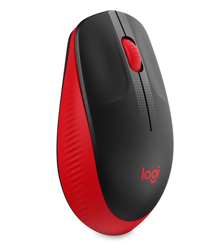 MOUSE INALAMBRICO LOGITECH M190 ROJO 910-005904