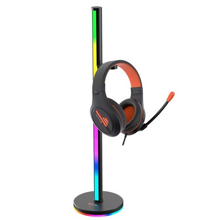 ESTANTE PARA HEADSET MEETION TOWER BK300 RGB 