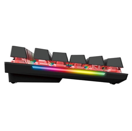 TECLADO MECANICO GAMING FANTECH MK856 MAXFIT87 RGB BLACK