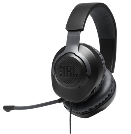 HEADSET GAMING JBL QUANTUM 100  JBLQUANTUM100BLKAM BLACK (AURICULAR)